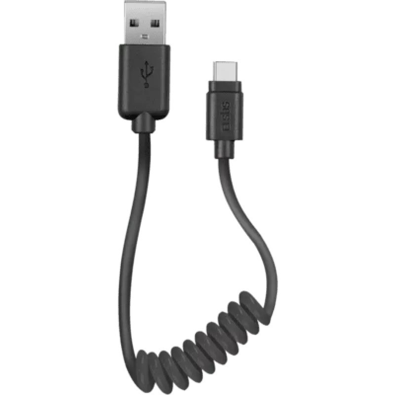 SBS TECABLETYPCSK - Kabel USB - USB (M) do 24-pin USB-C (M) - 50cm - zwijany (TECABLETYPCSK)