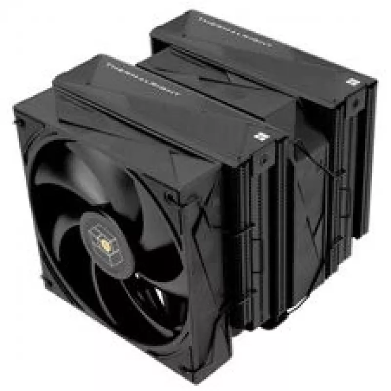 Chłodzenie procesora Thermalright Royal Pretor 130, dwuwieżowe - 1x 120 mm, 1x 130 mm, czarne (ROYAL PRETOR 130 Czarny)