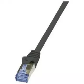 Kabel sieciowy LogiLink Cat6a S/FTP RJ-45 1m Czarny