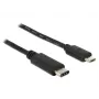 Kabel USB DeLOCK 0,5 m USB2.0-C do Micro-USB B czarny