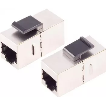 Moduł Keystone ShiverPeaks S/CONN 08-10009 Płaski Srebrny RJ-45