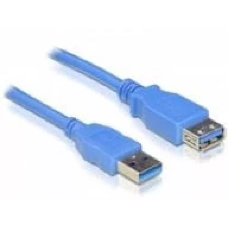 Kabel USB 3.0-A męsko-żeński DeLOCK 82541 5 m niebieski