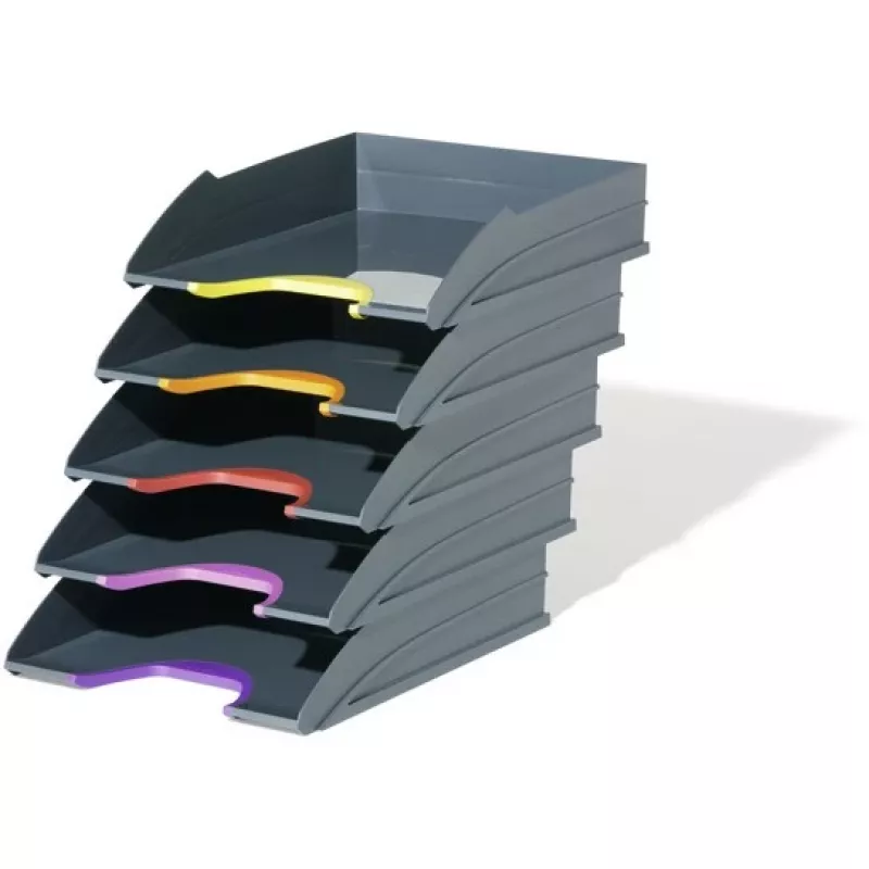 DURABLE Briefablageschalen VARICOLOR® TRAY SET A4 1 SET 770557