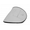 Bezprzewodowa mysz pionowa NATEC Euphonie Pro Bluetooth 5.0, 4000 DPI, programowalna, cicha, biała