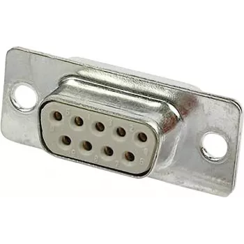 Złącze przewodowe Harting 09 67 209 4704 D‑Sub 1, szare metaliczne, obudowa PBT