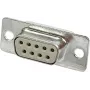 Złącze przewodowe Harting 09 67 209 4704 D‑Sub 1, szare metaliczne, obudowa PBT