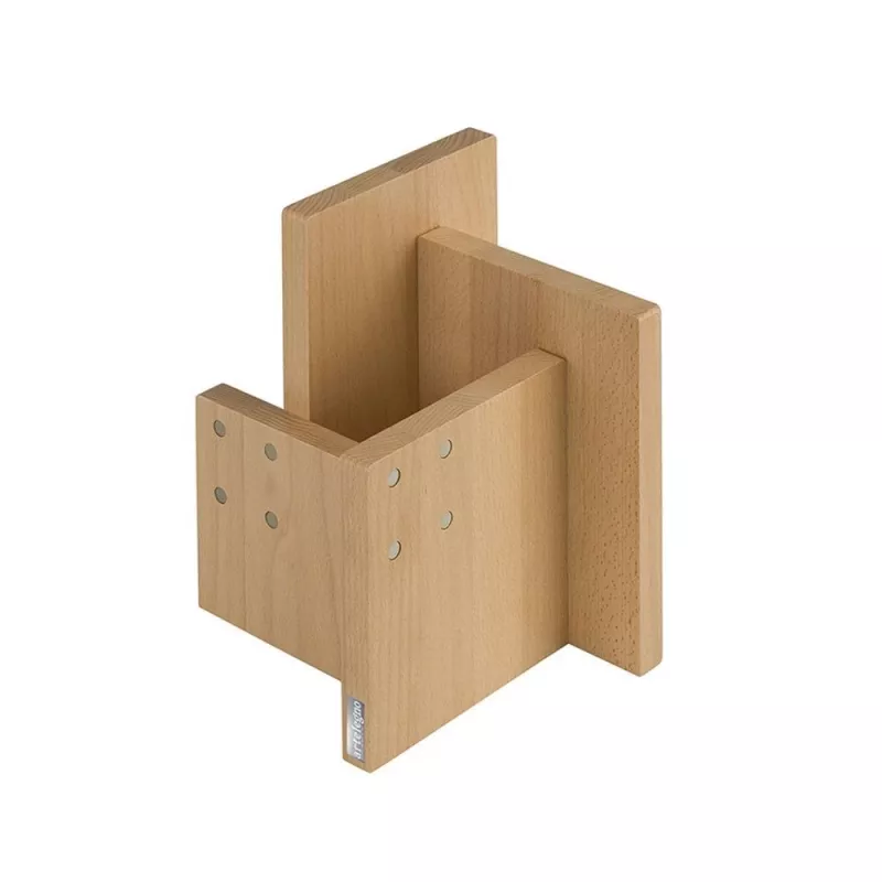 ARTELEGNO COMBI Magnetyczny stojak na noże z pojemnikiem