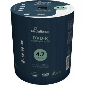 MediaRange MR442 płyty DVD-R 4,7 GB, 100 szt.