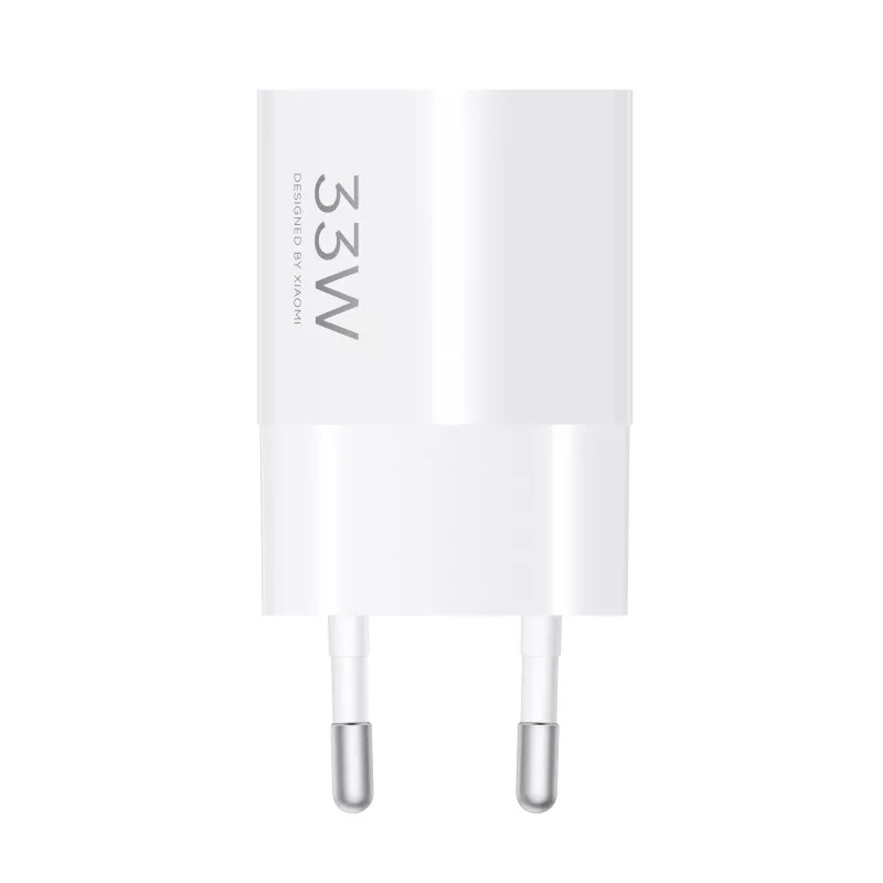 Zasilacz Xiaomi 33W Nano USB-C EU do gniazdka — 33 W USB-C do telefonów i tabletów