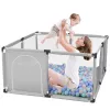 Extralink Kids Playpen, Suchy Basen Plac Zabaw Dla Dzieci, Składany 126x126cm Basen Na Piłki K-458