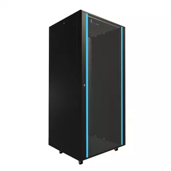 Extralink EX.14435 szafa rack 37U Wolnostojąca szafa Czarna