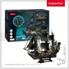 3D LED Puzzle Queen Annes L522H — dekoracyjny podświetlany model do składania z oświetleniem LED