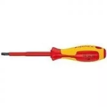 Wkrętak VDE Torx Knipex rozmiar T 15 długość ostrza: 80 mm DIN EN 60900 (98 26 15)