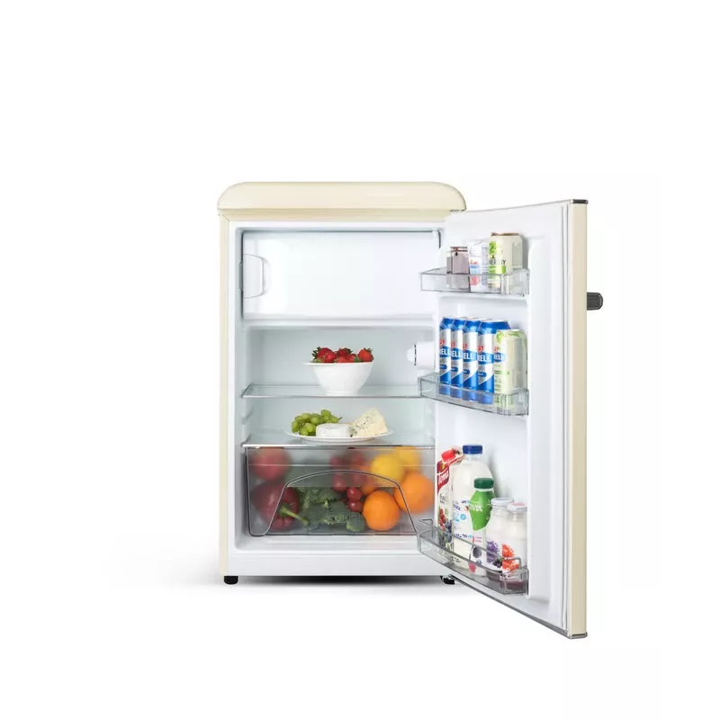 ETA | Lodówka | ETA253590040E Storio retro | Klasa efektywności energetycznej E | Wolnostojąca | Szafka chłodnicza | Wysokość 90 cm | Pojemność netto chłodziarki 92 L | Pojemność netto zamrażarki 18 L | 38 dB |