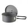 Naczynie kempingowe ESBIT PT1100HA — garnek aluminiowy 1,1 l, Ø14,8 cm, 227 g, czarny