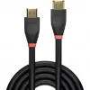Lindy 7.5m Active HDMI 4K60 kabel, 7,5 m, HDMI Type A (Standard), HDMI Type A (Standard), 18 Gbit/s, Audio Return Channel (ARC), Czarny