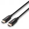 Lindy 15m Fibre Optic Hybrid HDMI 8K60 kabel, 15 m, HDMI Type A (Standard), HDMI Type A (Standard), 48 Gbit/s, Czarny