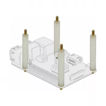 Zestaw montażowy DeLOCK 60238 naturalny plastik