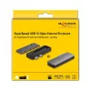 Obudowa SSD DeLOCK USB 3.2 Gen 2 dla PlayStation5 M.2 NVMe beznarzędziowa