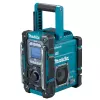 Radio przenośne Makita DMR301 — DAB/DAB+/FM/AM, USB-A, 18V Li‑Ion, odporność na zachlapanie