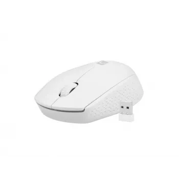 NATEC Wireless mouse Stork 1600DPI optical white