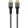 Goobay Plus High-Speed-HDMI-Kabel mit Ethernet, 4K @ 60Hz (grau, 10 Meter)