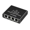 Ethernet mini switch QOLTEC 52293 1x4 RJ45, 1-wejście 4-wyjścia niezarządzalny rozdzielacz sieciowy