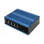 Digitus 4-portowy przełącznik sieciowy Fast Ethernet, przemysłowy, niezarządzalny, 1 uplink SFP FE