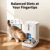 Automatyczny karmnik dla zwierząt PETKIT YumShare Dual-hopper 2 z kamerą, pojemność 5 L, ABS i stal nierdzewna 304, biały