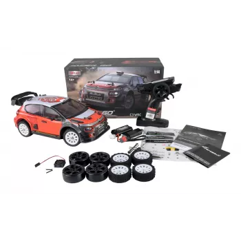 Amewi C3 WRC Model zdalnie sterowany (RC) Rajdówka Silnik elektryczny 1:14