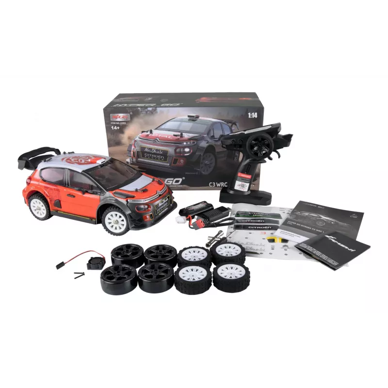Amewi C3 WRC Model zdalnie sterowany (RC) Rajdówka Silnik elektryczny 1:14