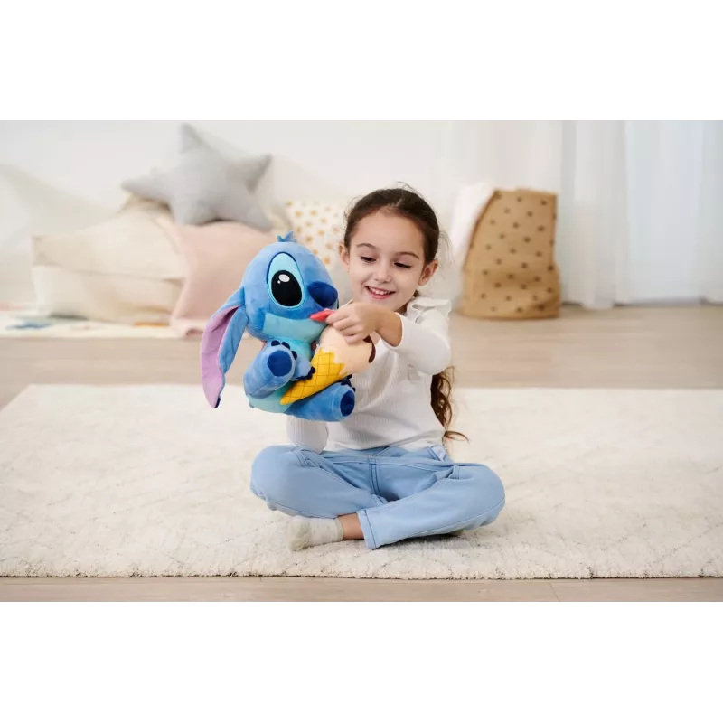 Pluszowa figurka SIMBA Mascot Stitch Lody 25 cm, oryginalna miękka zabawka