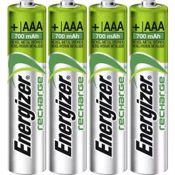 Energizer Uniwersalna bateria HR03 Micro (AAA) NiMH 500 mAh 1.2 V 4 szt. (E301375700)