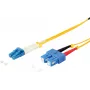 Światłowodowy kabel krosowy duplex ShiverPeaks 77809 LC-SC 9/125µm OS1/OS2 2,0 m