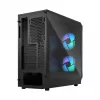 Fractal Design Focus 2 RGB Tempered Glass Mid Tower ATX PC Case - Czarny