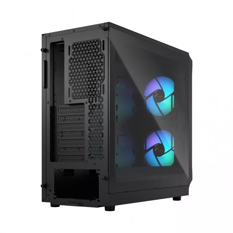Fractal Design Focus 2 RGB Tempered Glass Mid Tower ATX PC Case - Czarny