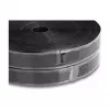 Taśma rzepowa DeLOCK Heavy-duty samoprzylepna 25 m x 25 mm czarna