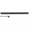 Aluminiowa listwa zasilająca Qoltec do szafy RACK | 16A | 16 x Schuko | pionowa | 1,8 m