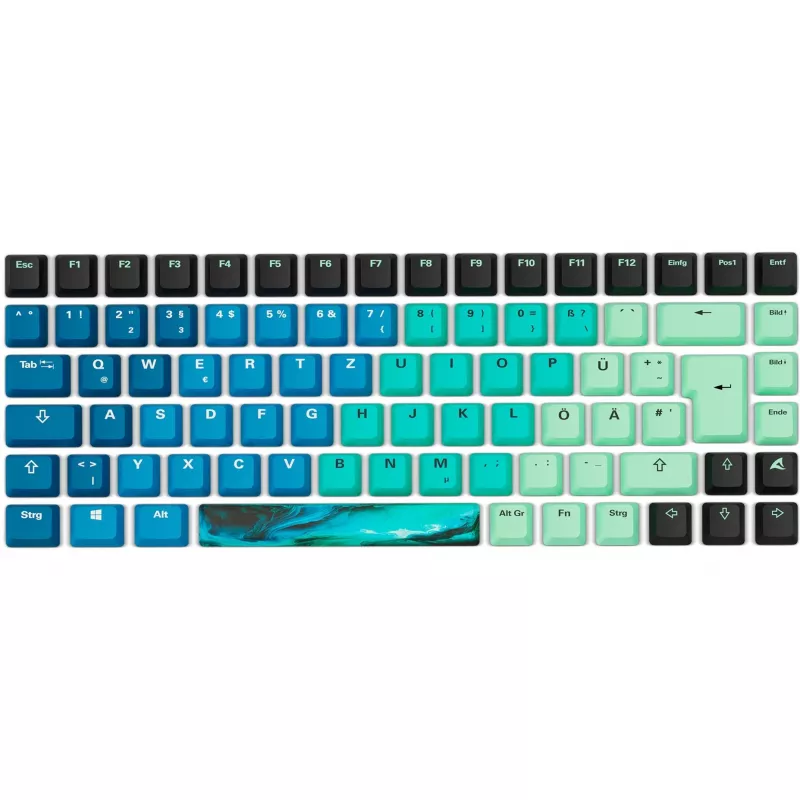 Zestaw keycapów i podkładki pod mysz Sharkoon SKILLER SGK50 S3 Design Bundle D4