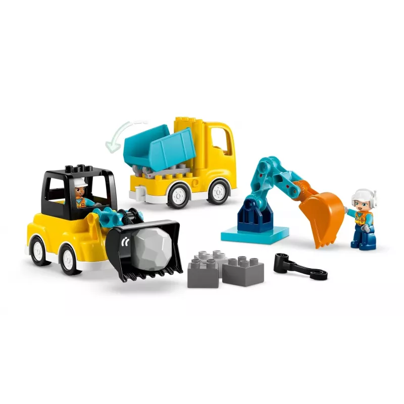LEGO DUPLO 10475 3 w 1 Pojazdy Budowlane