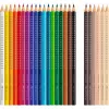 Faber-Castell 112819 Grip Skin Tones kredki ołówkowe, 18+6