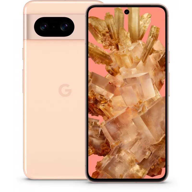 Google Pixel 8 Dual SIM - Różowy - Odblokowany - 128 GB