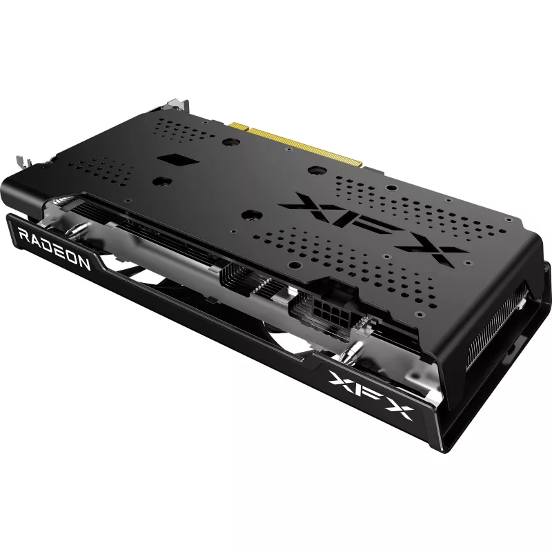 Karta graficzna XFX Radeon RX 7600 — 8 GB GDDR6, PCIe 4.0, 128-bit, 2x DisplayPort 2.1, HDMI 2.1, 2 wentylatory