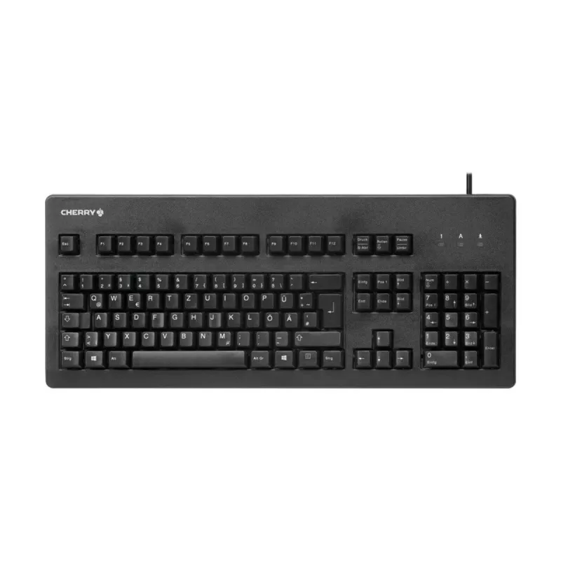 Klawiatura CHERRY G80-3000 USB + PS/2 Czarna