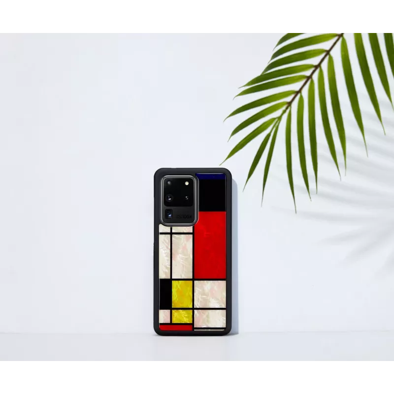 Etui ochronne iKins do Samsung Galaxy S20 Ultra — Mondrian Czarny