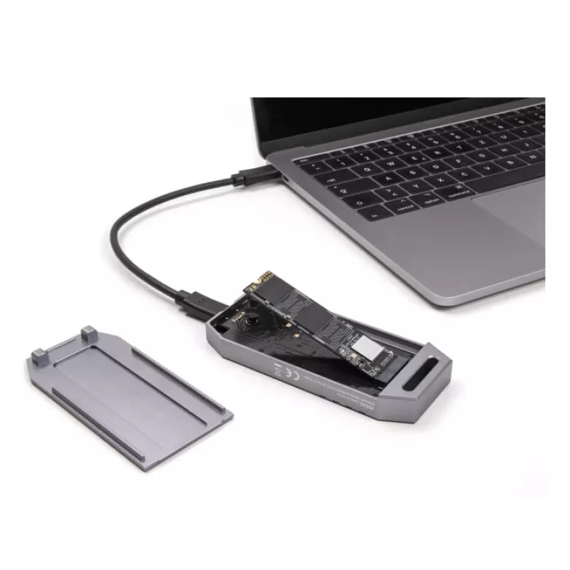 Obudowa SSD DeLOCK 42033 Szara M.2 PCI Express 40 Gbit/s