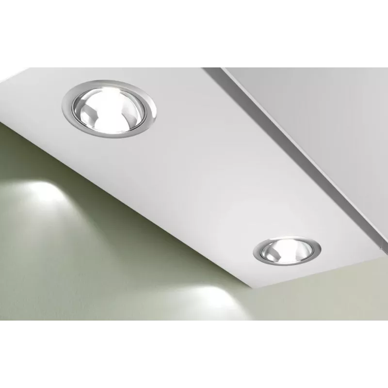 Okap ścienny Bosch DWK65DK20, 590×325×690 mm, 550 m³/h, 3 biegi, 62 dB, biały, aluminiowy filtr przeciwtłuszczowy
