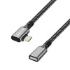 Przedłużacz USB 3.2 Gen2 Type-C żeński – USB-C, PD, 1 m