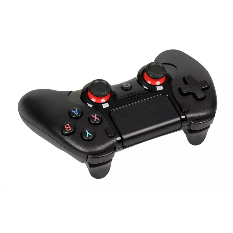 IBox IGP4 Gamepad Bluetooth Czarny Perfekcyjny do Gier Analogowo/Cyfrowy Android, PC, PlayStation 4, iOS