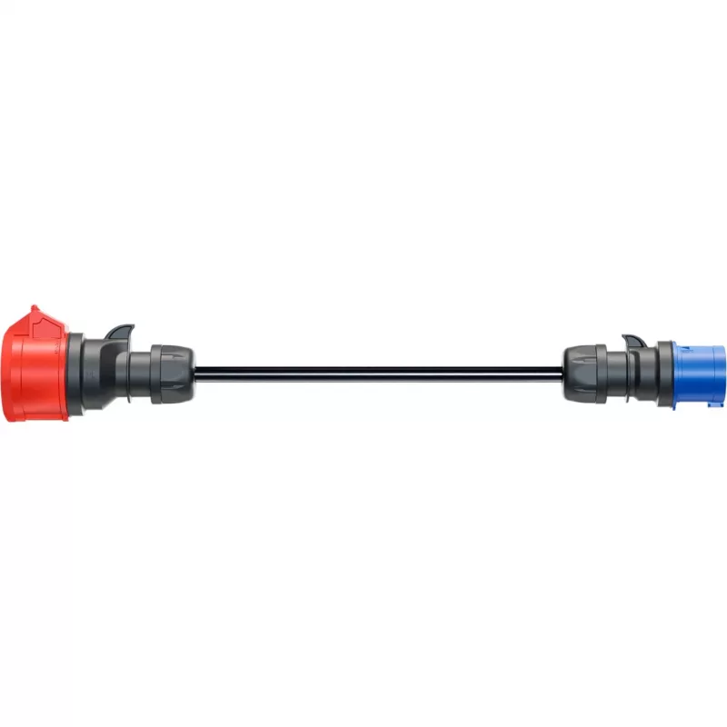 go-e Adapter Gemini flex 11 kW do CEE niebieskie 16 A Kabel 0,3 m